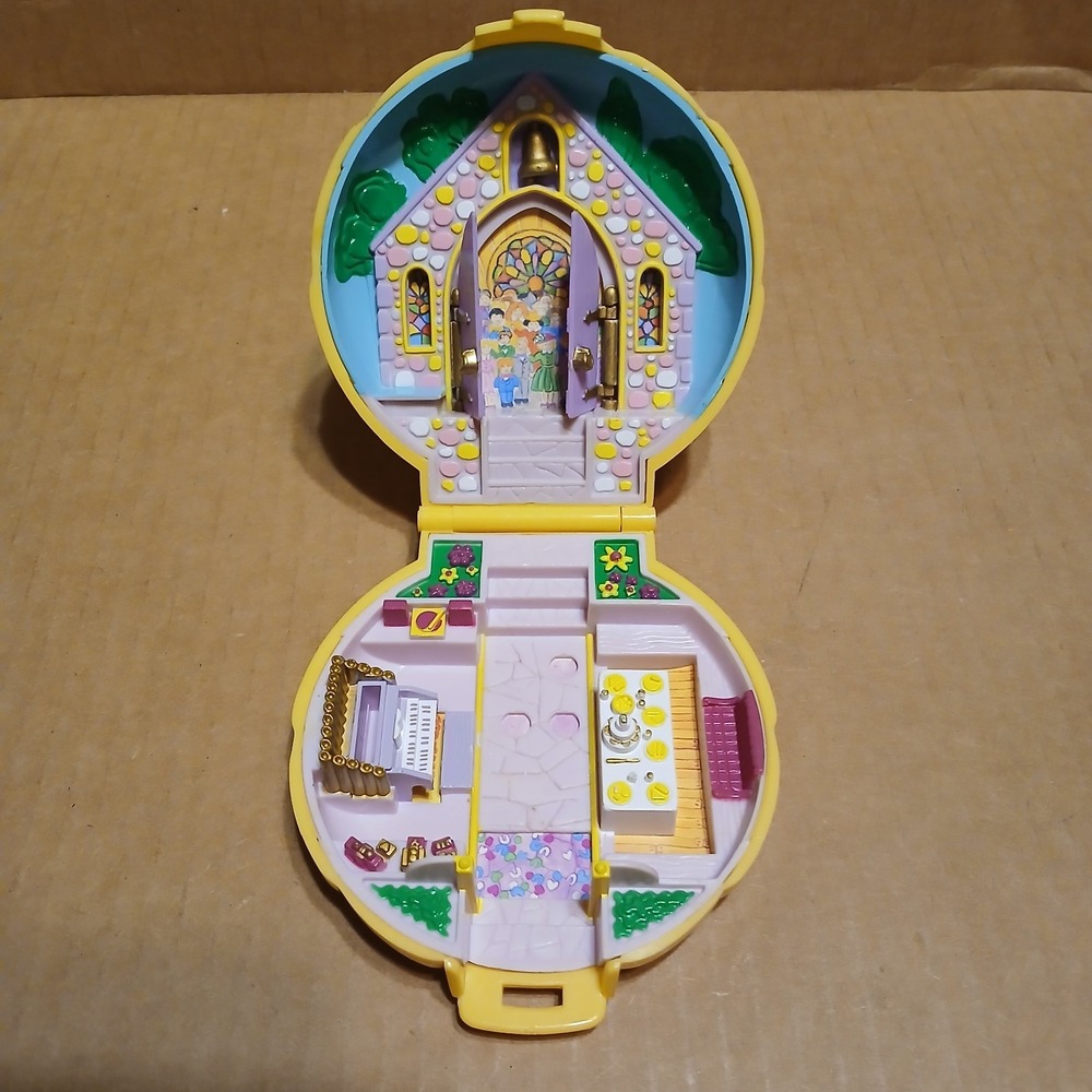 Polly Pocket Vintage toy 1989 Bridesmaid Bluebird Wedding